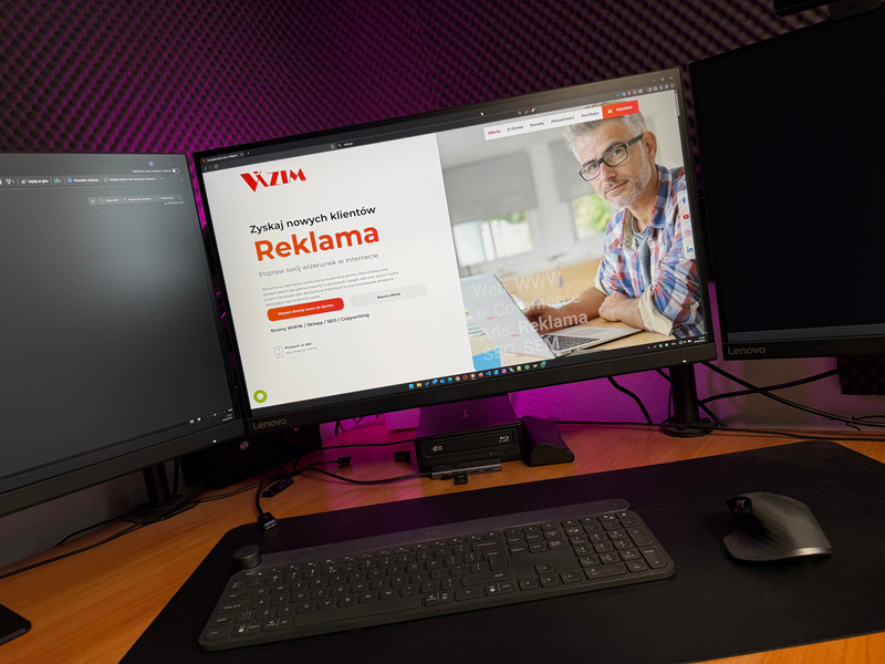 Cover photo of VIZIM strony internetowe - reklama stron www Tarnów